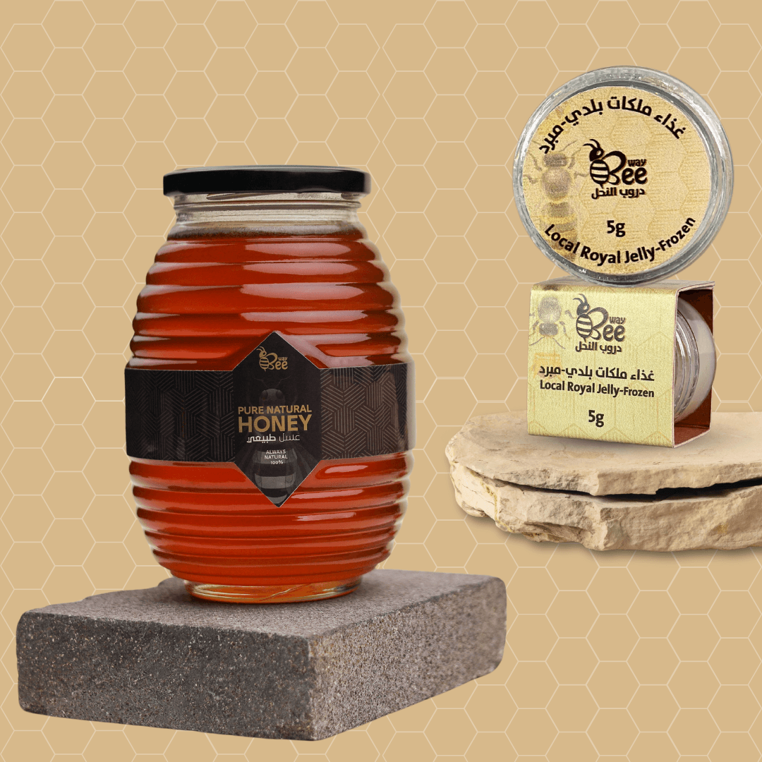 Sidr Honey with Royal Jelly - 500g with 5g Royal Jelly