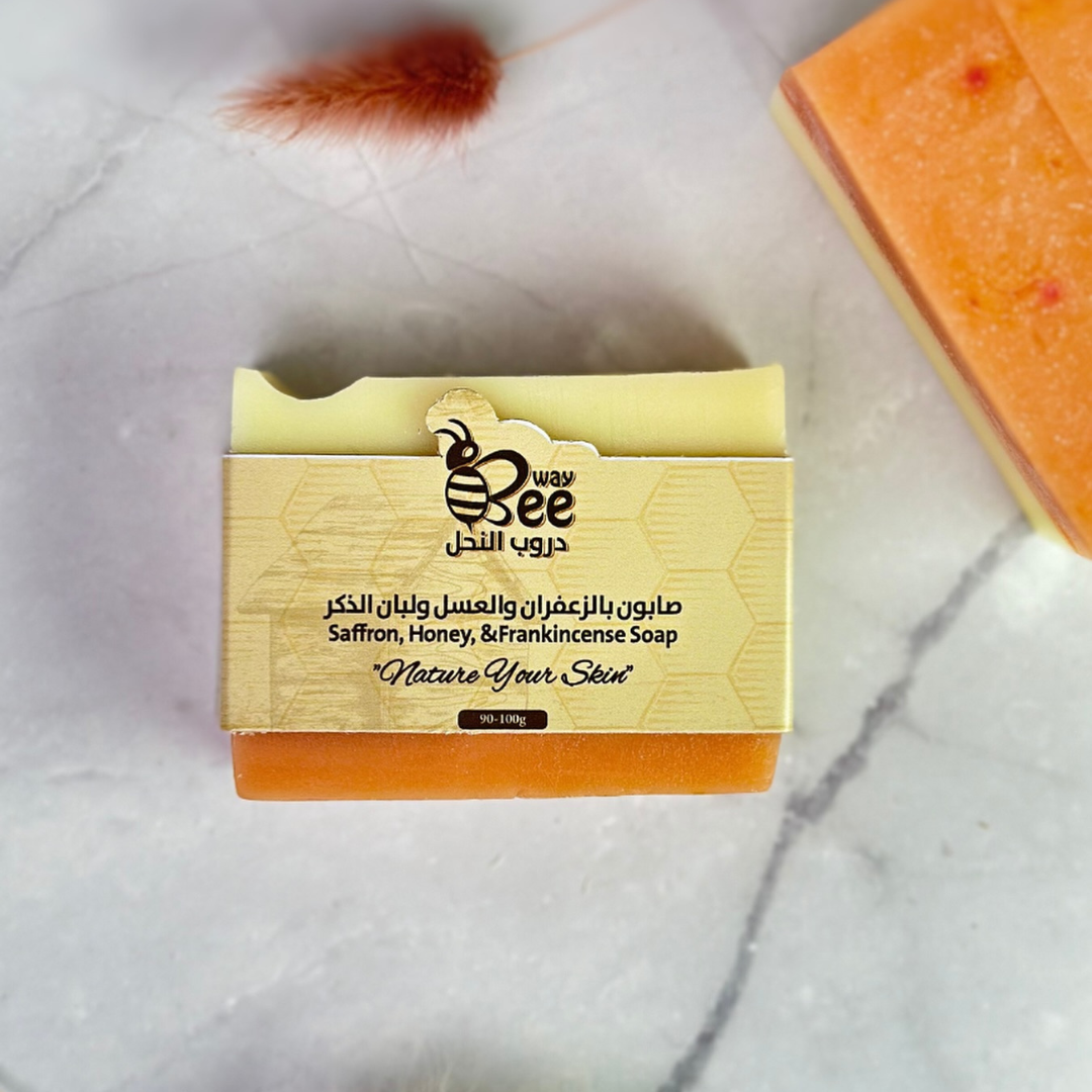 Saffron, Honey, and Frankincense Soap