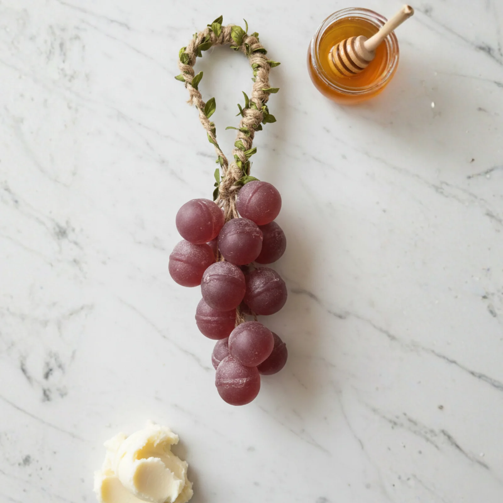 صابون عناقيد زبدة الشيا والعسل